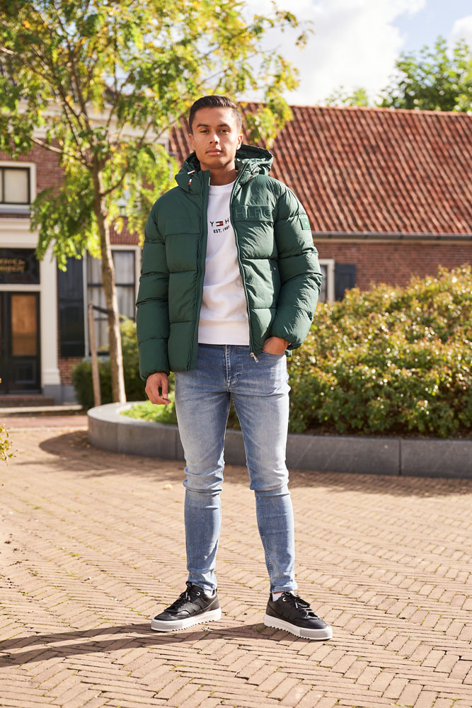 Melódico profundizar ponerse en cuclillas Tommy Hilfiger Jacket-Coat Groen jas shop | Hans voortman
