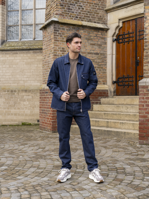 Stone Island L1S14 1200002 S00J7 VJ201 BLUE RINSE foto 4