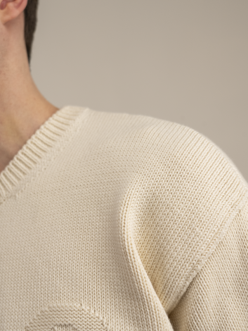 A.P.C. trui look voorjaar 26