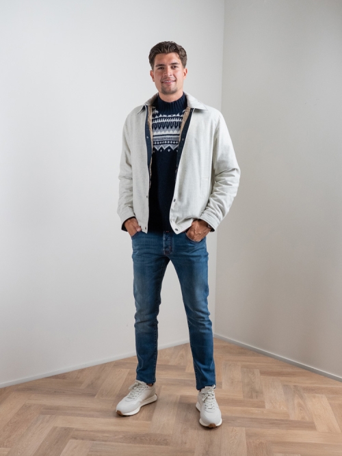 Woolrich CFWOOS2019MRUT3190 853 OATMEAL foto 8