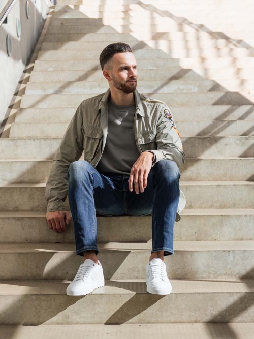 Parajumpers 25SMPMSIRM01 0327 SILVER SAGE foto 5