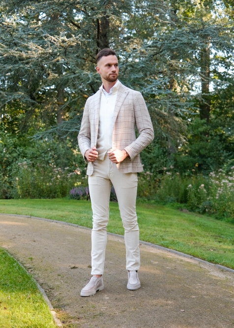 Valentoni TOM FULL ZIP PRISTINE/HUSKY foto 4