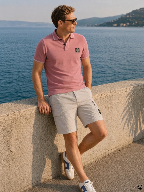 Stone Island L1S15 2200010 S0018 V008G OLEANDER foto 3
