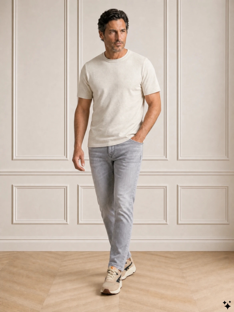 A.P.C. COHBQ H26391 APA ECRU CHINE