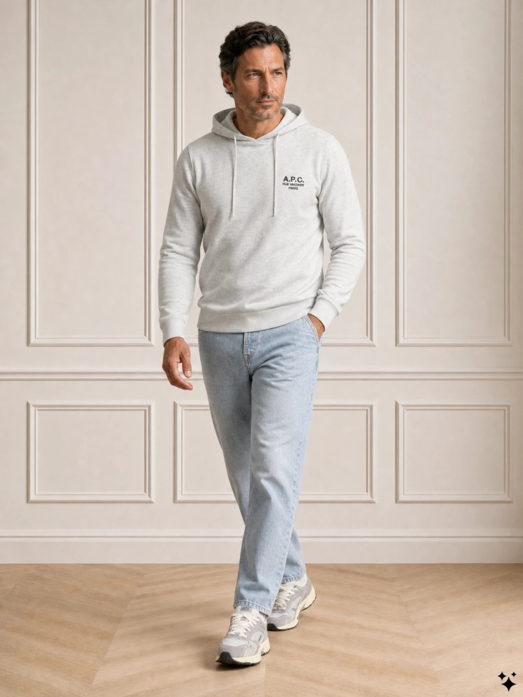 A.P.C. COHBV M27914 TPN H. GREY BLACK