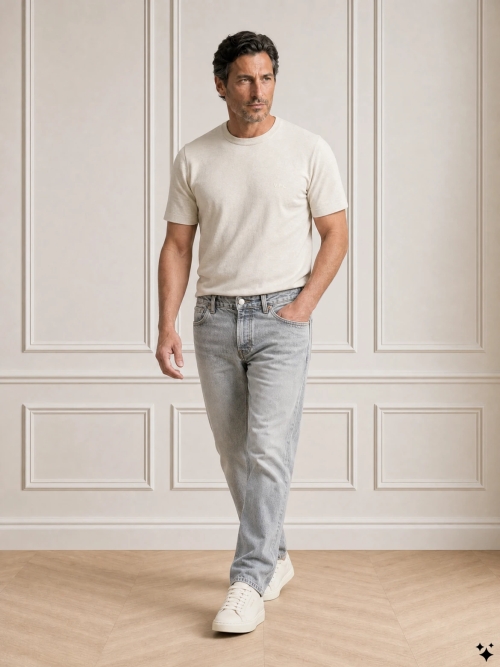 A.P.C. COHBQ H26391 APA ECRU CHINE foto 4