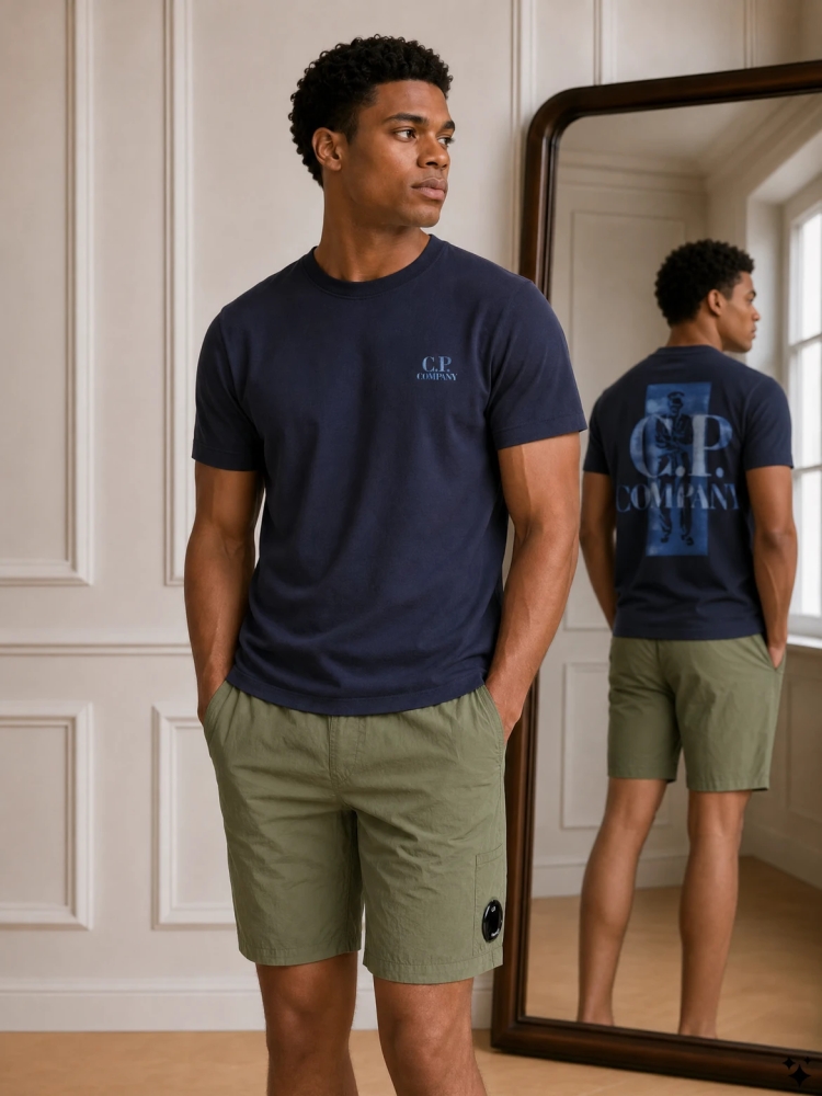 C.P. Company 20CMBW733A-006252G 610 MOSS GRAY
