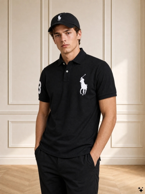 Polo Ralph Lauren  710-688969-Z26 001 POLO BLACK foto 3