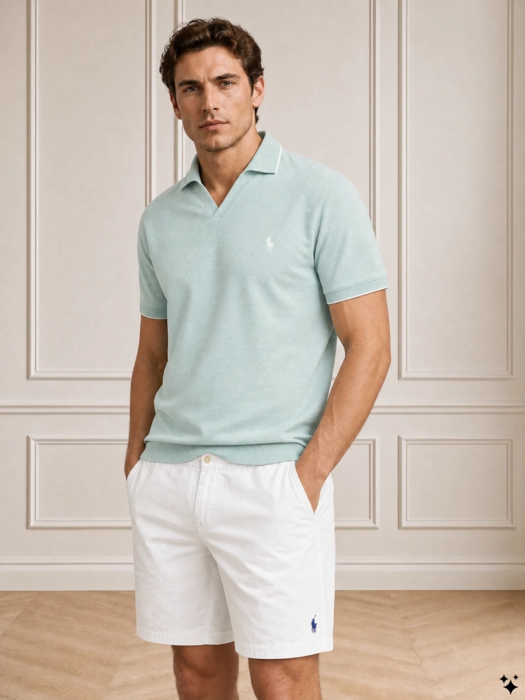 Polo Ralph Lauren 710-964535 003 CELADON/WHITE