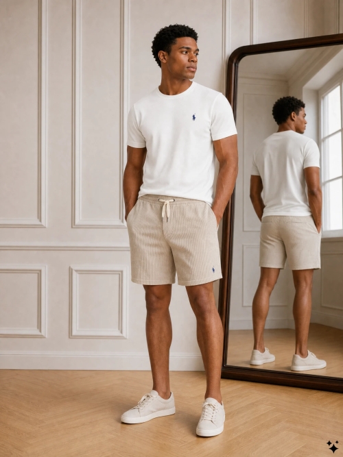 Polo Ralph Lauren  710-980681-Z26 004 DECKWASH WHITE/NAVY PP foto 3