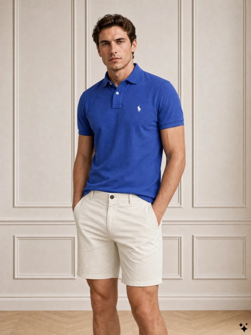 Polo Ralph Lauren  710-680784 520 DUSTY AZURE/CREAM PP foto 3