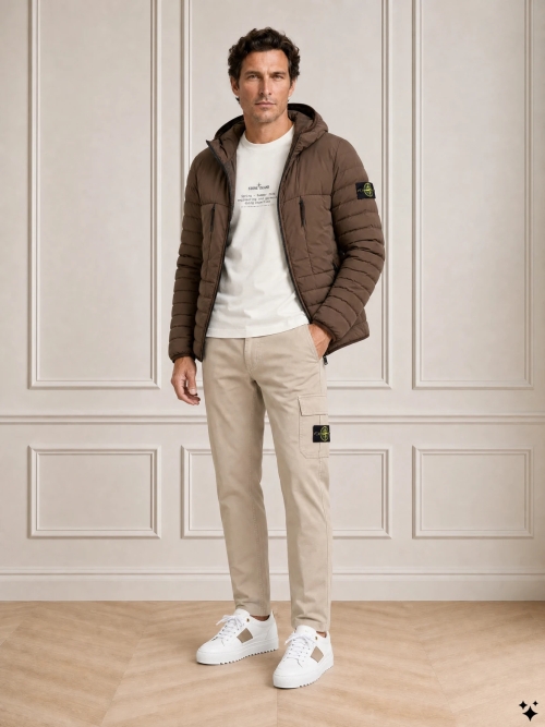 Stone Island L1S15 3100037 S0184 V019A DESERT foto 6
