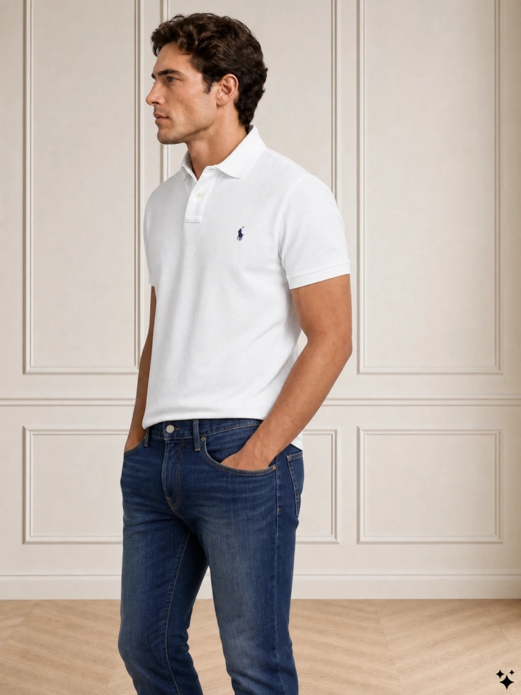 Polo Ralph Lauren 710-666998 ST 002 WHITE