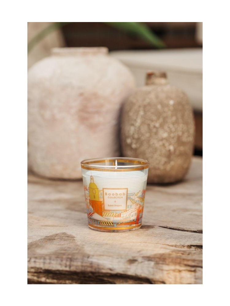 Baobab GEURKAARS MY FIRST CITIES SAINT TROPEZ