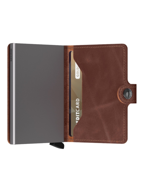 Secrid  Miniwallet/vintage blac vintage brown foto 3