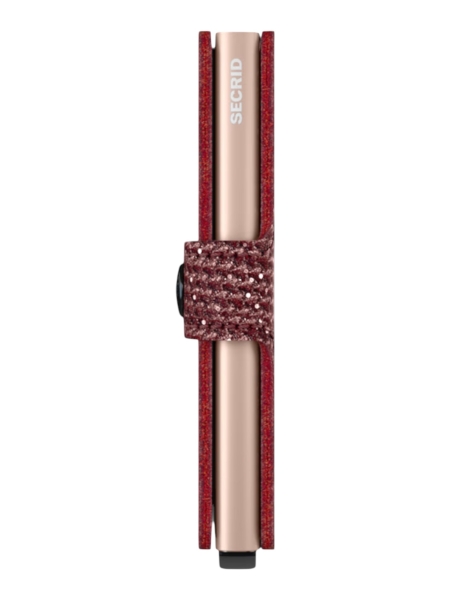 Secrid  MINIWALLET SPRAKLE RED