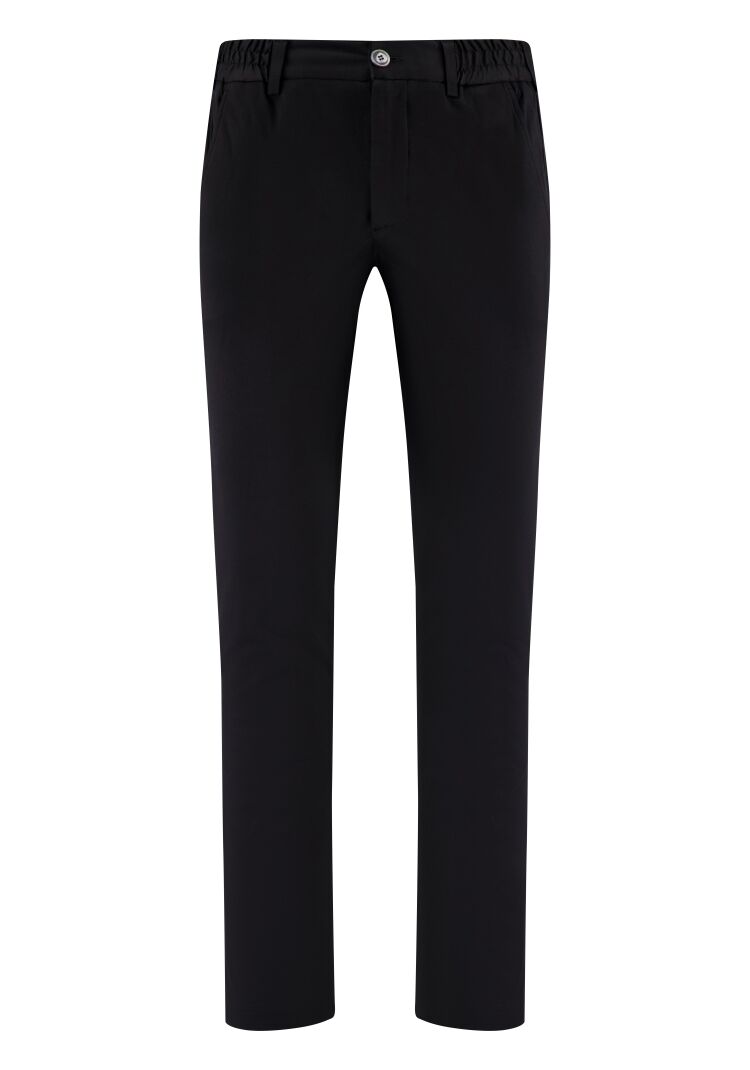 Valenza SUPIMA TAPERED TROUSER 1100 48 BLACK