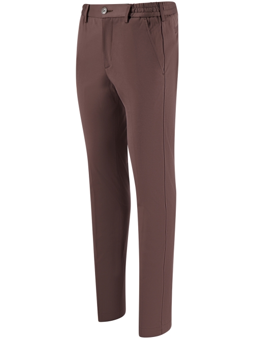 Valenza SUPIMA TAPERED TROUSER 1100 61 EBONY BROWN foto 2