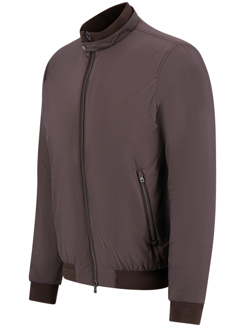 herno GI000414U-12456Z 8993 MARRONE SCURO foto 2