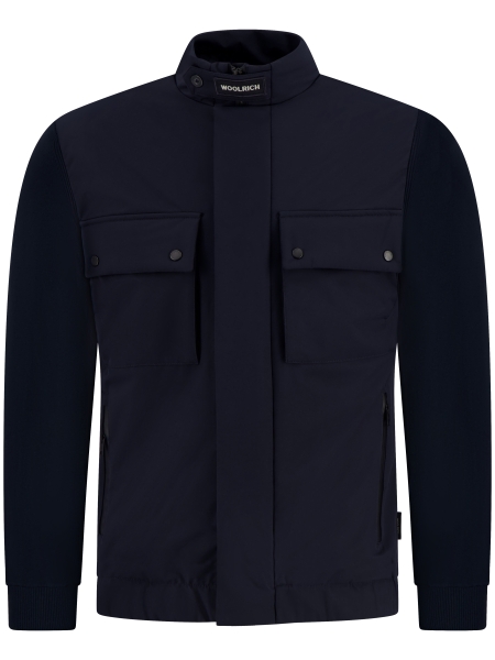 Woolrich CFWOOU2144MRUT4018 MELTON BLUE Woolrich CFWOOU2144MRUT4018 MELTON BLUE