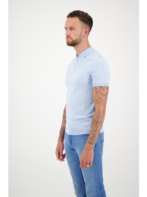 Valentoni Trevi polo zip Sky foto 5