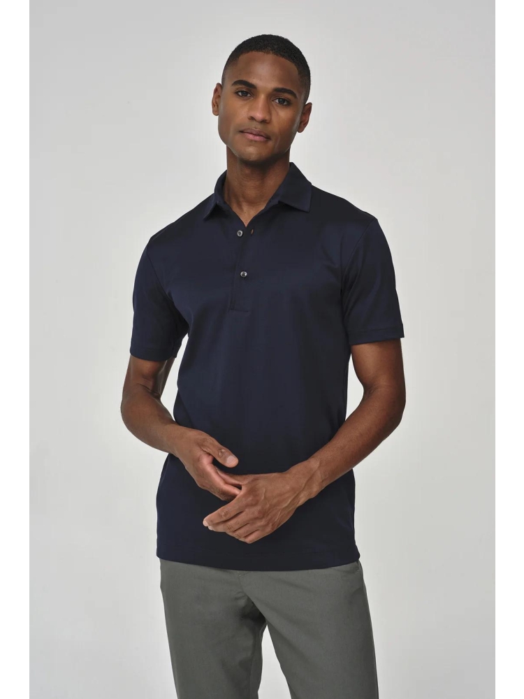 Valenza SUPIMA POLO S/S 1005 42 NAVY