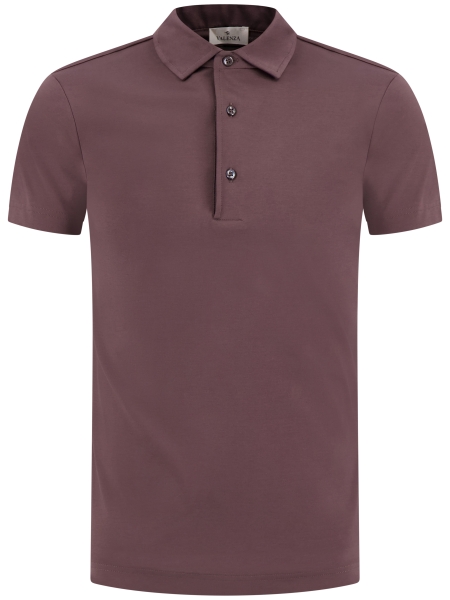 Valenza SUPIMA POLO S/S 1005 61 EBONY BROWN