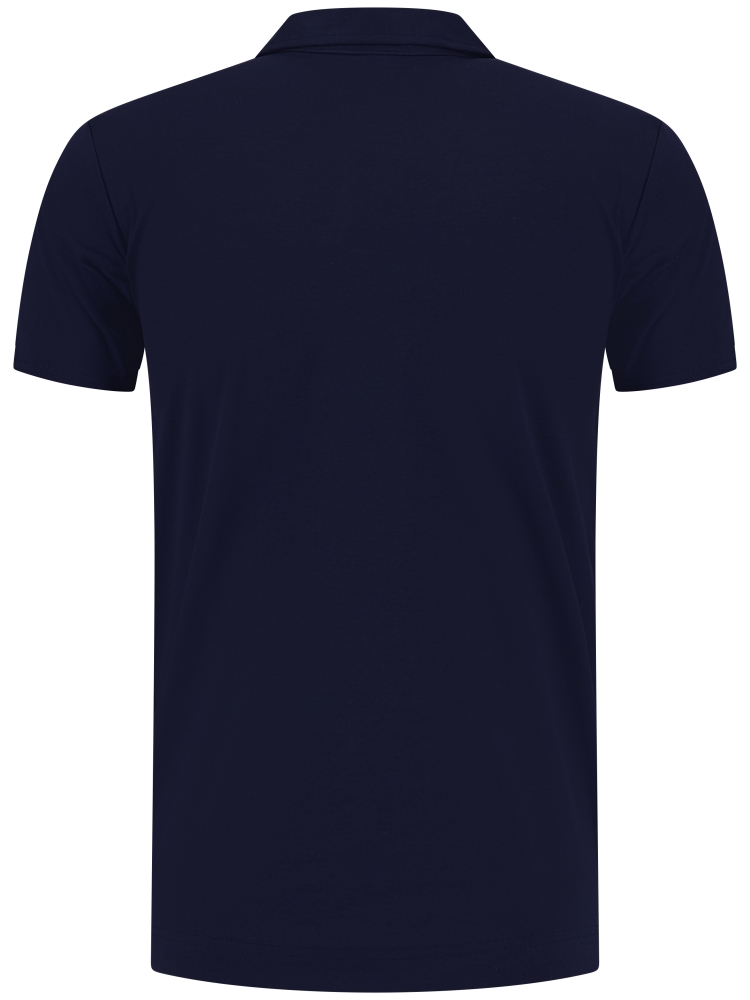 Valenza SUPIMA POLO ZIP 1049 42 NAVY