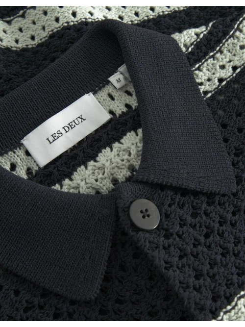 Les Deux LDM310156 GIANNI KNIT 460460 D. NAVY foto 4