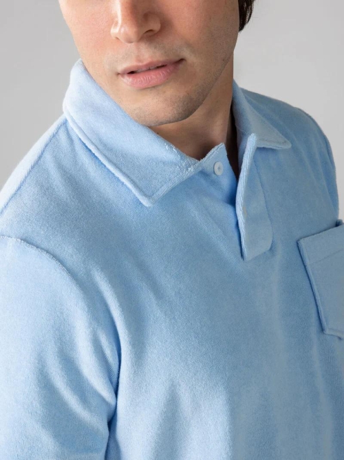 Aurelien TERRY POLO LIGHT BLUE foto 5
