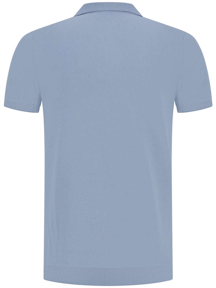 Valentoni TREVI POLO-ZIP V10 BLUE GREY