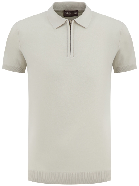 Valentoni TUORE POLO-ZIP C04 PEBBLE