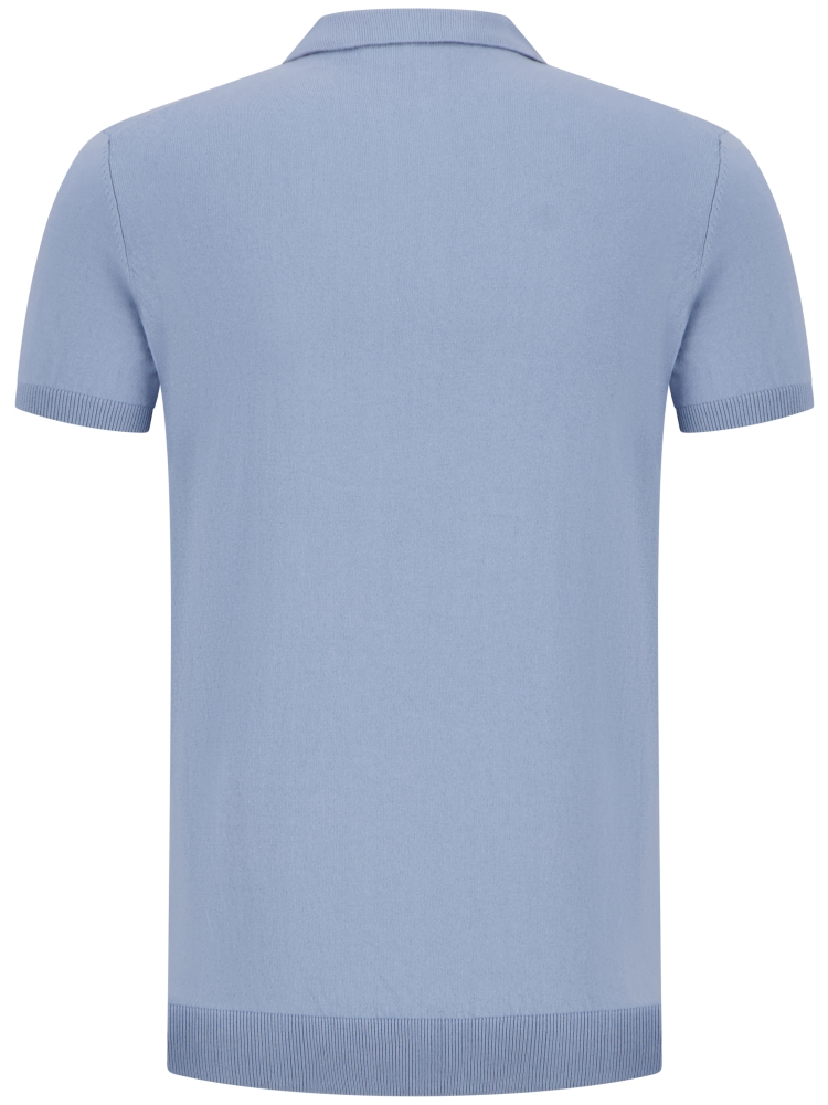 Valentoni TUORE POLO-ZIP C10 BLUE GREY