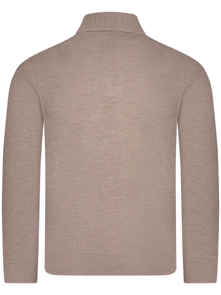 Valentoni Polo lm button down 806 Taupe