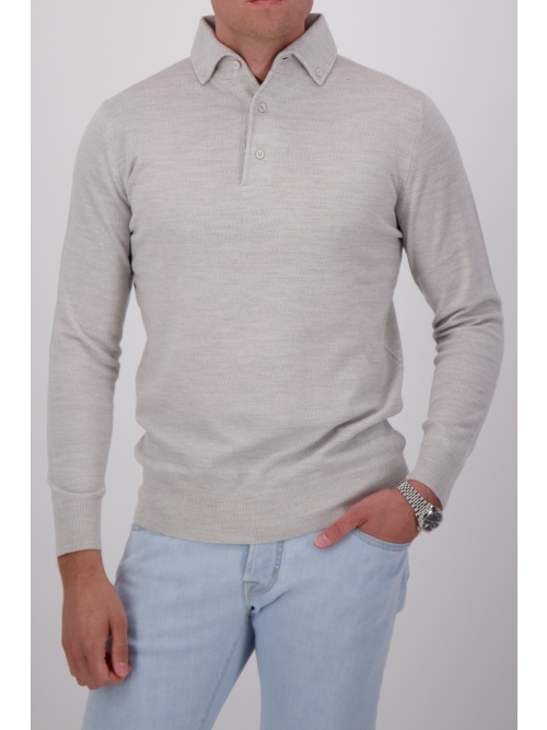 Valentoni POLO BUTTON DOWN 881 OFF WHITE foto 2