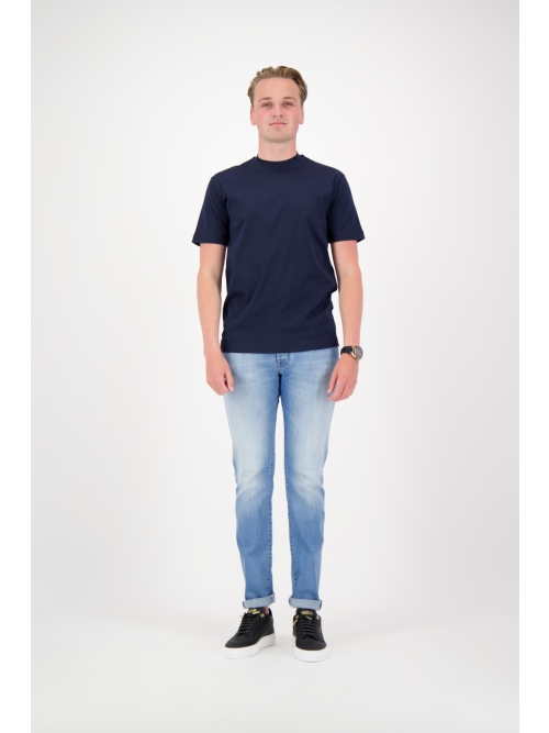 Valenza SUPIMA T-SHIRT 1001 42 NAVY foto 5