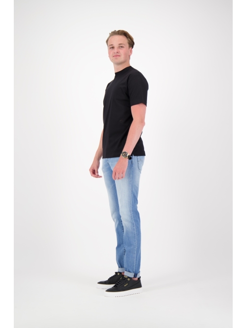 Valenza SUPIMA T-SHIRT 1001 48 BLACK foto 5