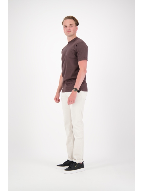 Valenza SUPIMA T-SHIRT 1001 61 EBONY BROWN foto 6