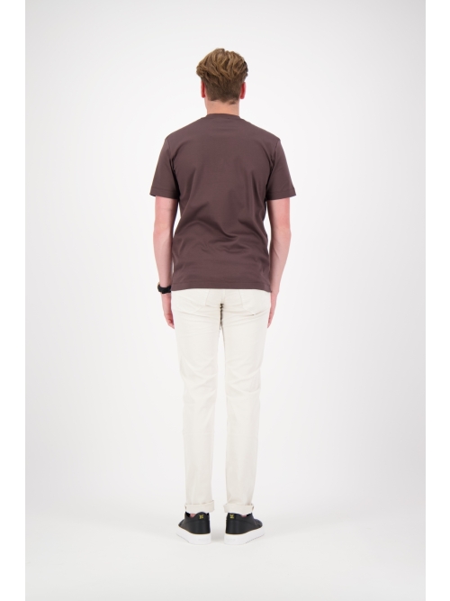 Valenza SUPIMA T-SHIRT 1001 61 EBONY BROWN foto 7