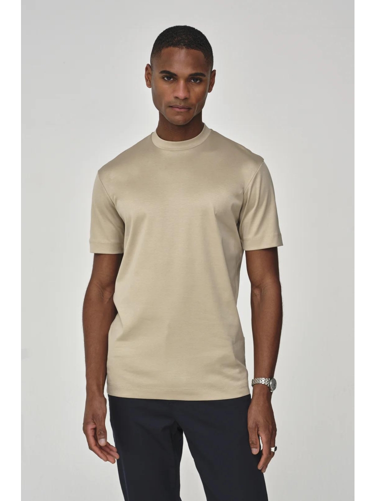 Valenza SUPIMA T-SHIRT 1001 19 BEIGE