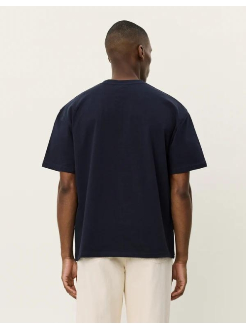 Les Deux LDM101222 CREW T-SHIRT 460201 DARK N./WHITE foto 5