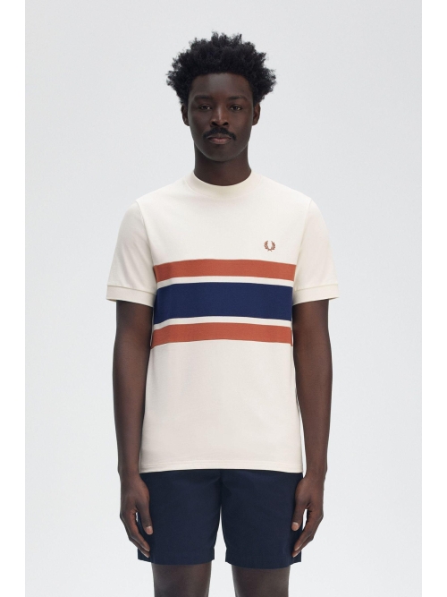 Fred Perry M9860 PANNELED 760 L. ECRU foto 3