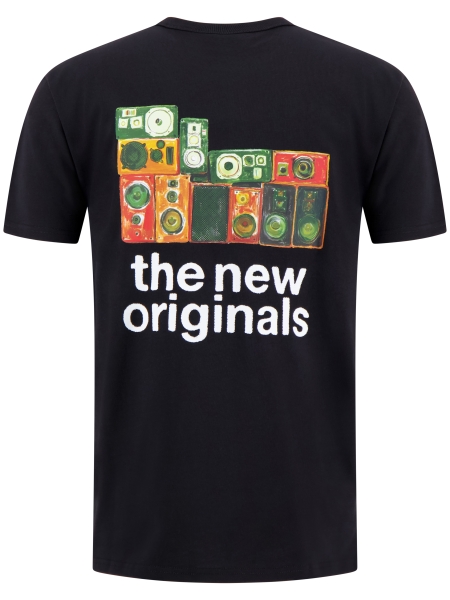 TNO SOUNDSYSTEM TEE BLACK