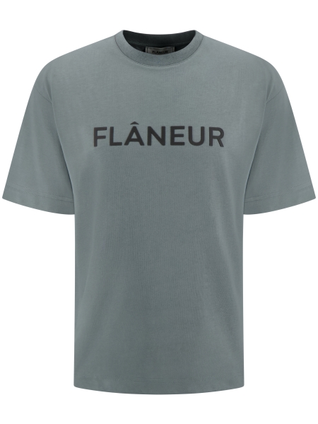 Flaneur FTSH038 P. LOGO 887 STEEL GREEN