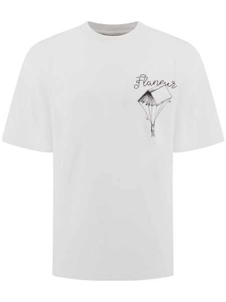 Flaneur FTSH086 BOOKS 051 WHITE Flaneur FTSH086 BOOKS 051 WHITE