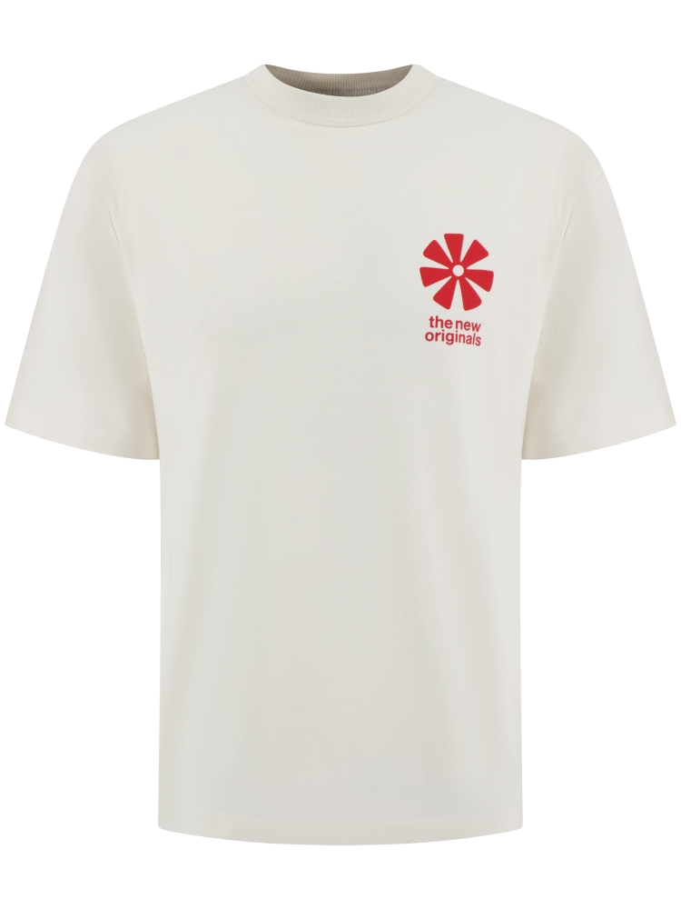 TNO ANANSE ADINKRA TEE WHITE ALYSSUM