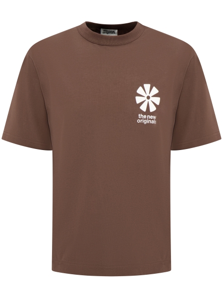 TNO ANANSE ADINKRA TEE ACID BROWN