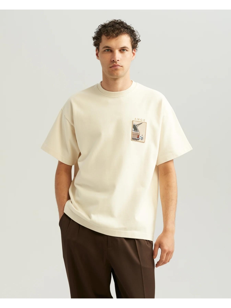 Ange Projects AW-049 WINE DRIVE PATCH OFF WHITE