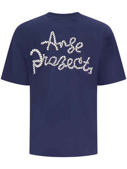 Ange Projects AW-062 ROPE TEE NAVY foto 2