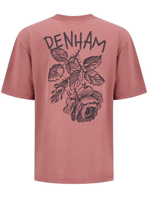 denham 01-25-10-52-080 ROSE TEE WASHED RED foto 2